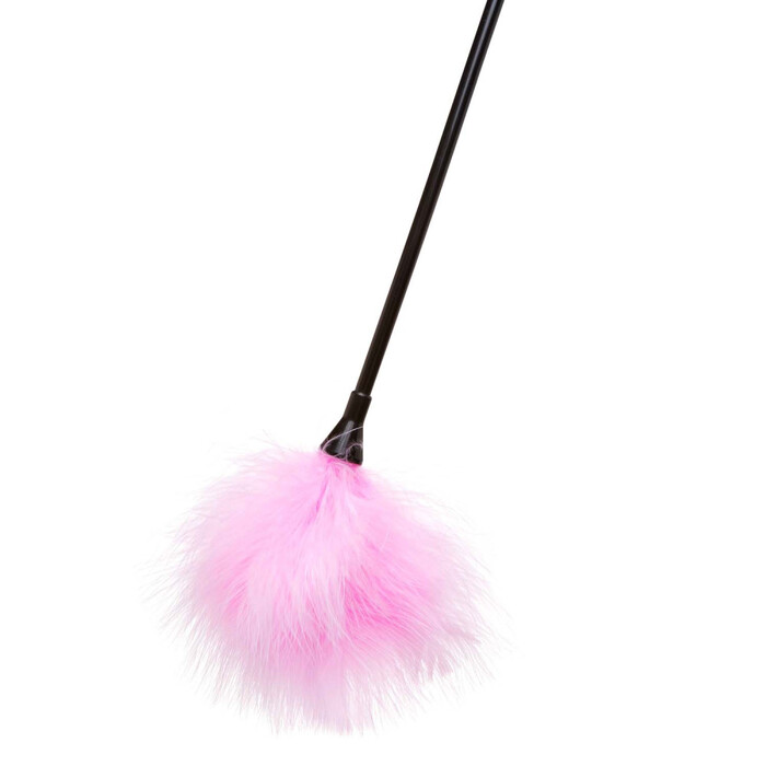 Стек в виде сердца DS Fetish с пушком