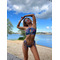 Купальник Superhot Blue snake skin BK555