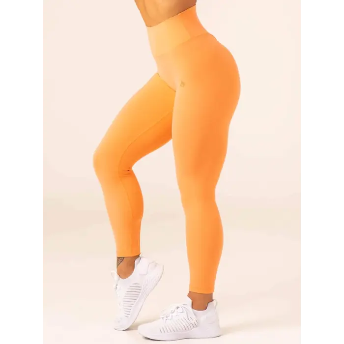 Леггинсы Ryderwear NKD High Waisted Scrunch Leggings - Orange Sherbet