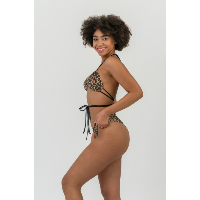 Купальный лиф Nebbia MACEIÓ bikini top Leopard Brown 757