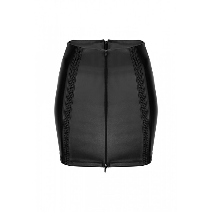Спідниця на блискавці F171 Noir Handmade M