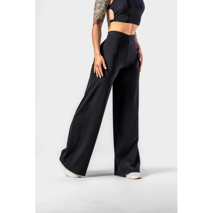 Штани Deni x NEBBIA High-waist Flared Pants Black 312