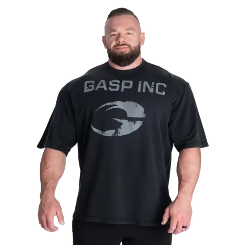 Футболка GASP 89 Terry Iron Tee 221082 Washed Black
