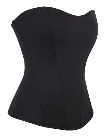 Корсет Star Night 6 Plastic Bones черный, XS