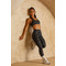 Топ Ryderwear Zebra Seamless Sports Bra - Grey Marl/Black Zebra