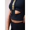 Топ Nebbia Honey Bunny tank top 822 Black