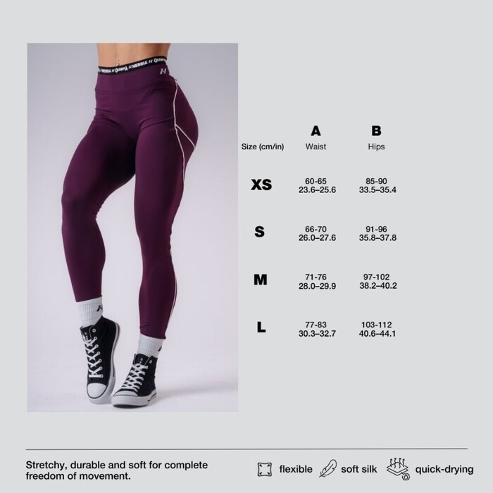Легінси NEBBIA x Olympia High-Waist Leggings Black 935