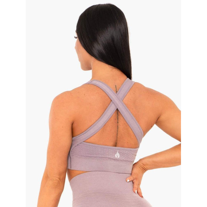 Топ Ryderwear Geo Seamless Sports Bra Mauve
