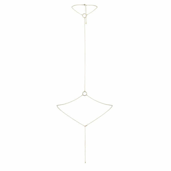 Ланцюжок на шию та пояс Bijoux Indiscrets Magnifique I Body Chain - sILVER, прикраса на тіло