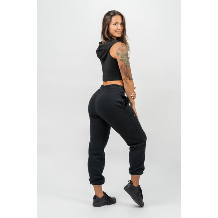 Штани Nebbia Oversized Joggers With Pockets Gym Time Black 281