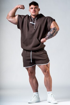 Безрукавка чоловіча Nebbia Training Rag Top HERO Brown 297