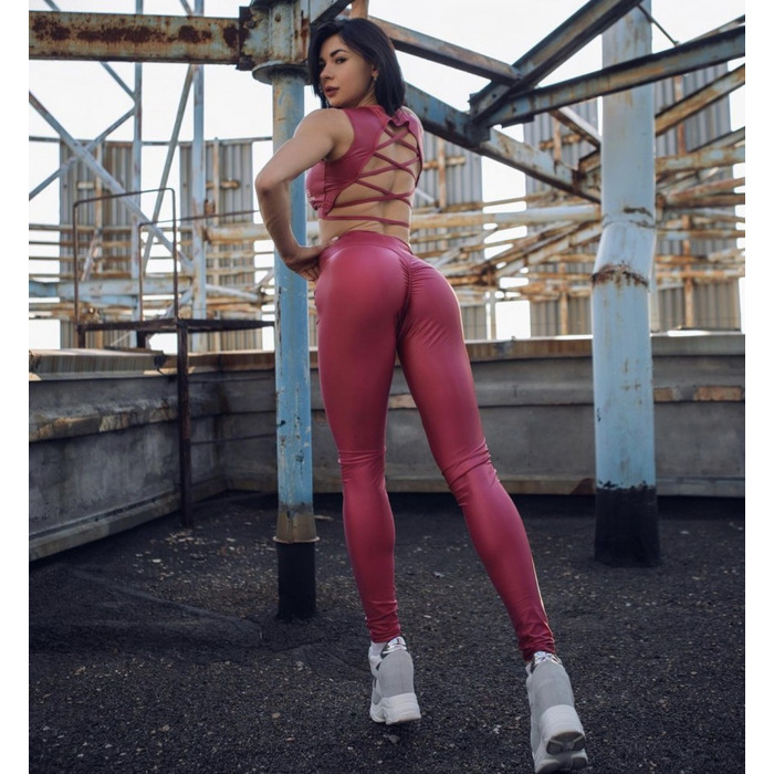 Легінси Fitzona Leggins Classic darkred