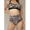 Animal Print – Високі шорти для pole dance, heels та сценічних виступів - зебра