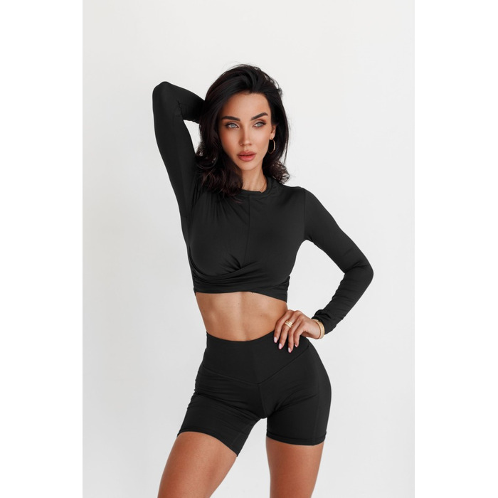 Велосипедки High Waisted Biker Shorts ELITE Black 467
