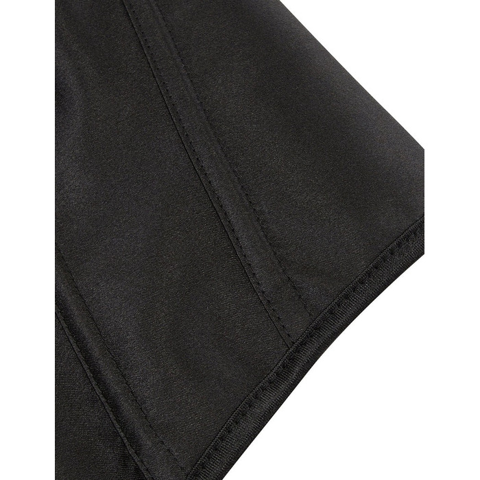 Корсет на зав'язках стрічках із бретелями Star Night 12 Plastic Bones з підтримкою бюста, чорний, S