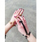 Пара браслетів на зап'ясті та палець Bijoux Indiscrets MAZE Hand Bracelet Harness Brown, екошкіра