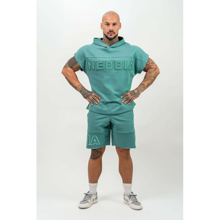 Шорти Nebbia Gym Sweatshorts STAGE-READY Green 713