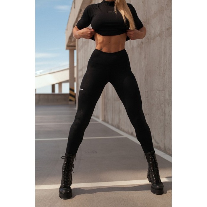 Футболка Python SnakeSkin Mid Sleeve T-shirt 416 Black