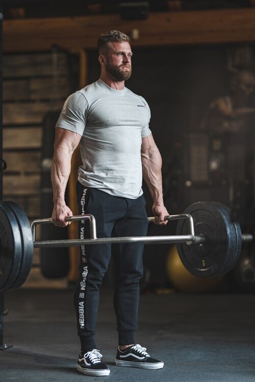 ФУТБОЛКА MINIMALIST LOGO NEBBIA T-SHIRT LIGHT GREY 291