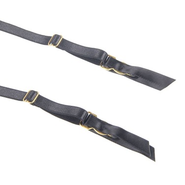 Кружевной набор Star Night трусики и пояс для чулков, черный