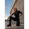 Футболка Nebbia Python SnakeSkin Mid Sleeve T-shirt 416 Black