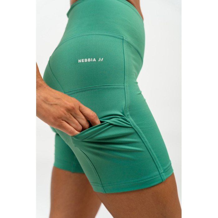 Велосипедки High Waisted Biker Shorts ELITE Green 467