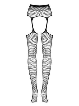 Сексуальні колготки Obsessive Garter stockings S815 XL/XXL