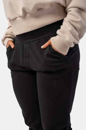 Штани High-Waist Loose Fit Sweatpants 'Feeling Good' 409 Black