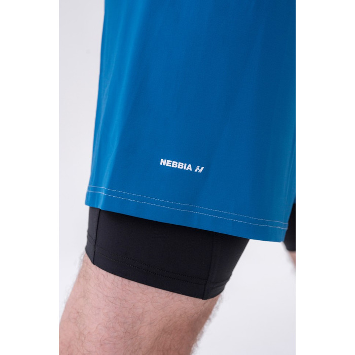 Шорти Double-Layer Shorts with Smart Pockets BLUE 318