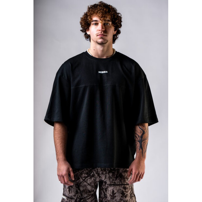 Футболка Nebbia Oversized Tee POWER Black 898