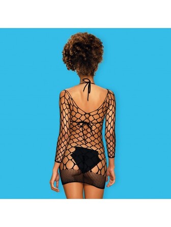 Сукня сітка Obsessive D606 black S/M