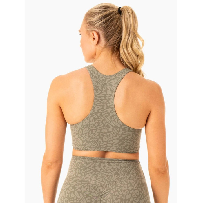 Топ Rotation Sports Bra - Khaki Leopard