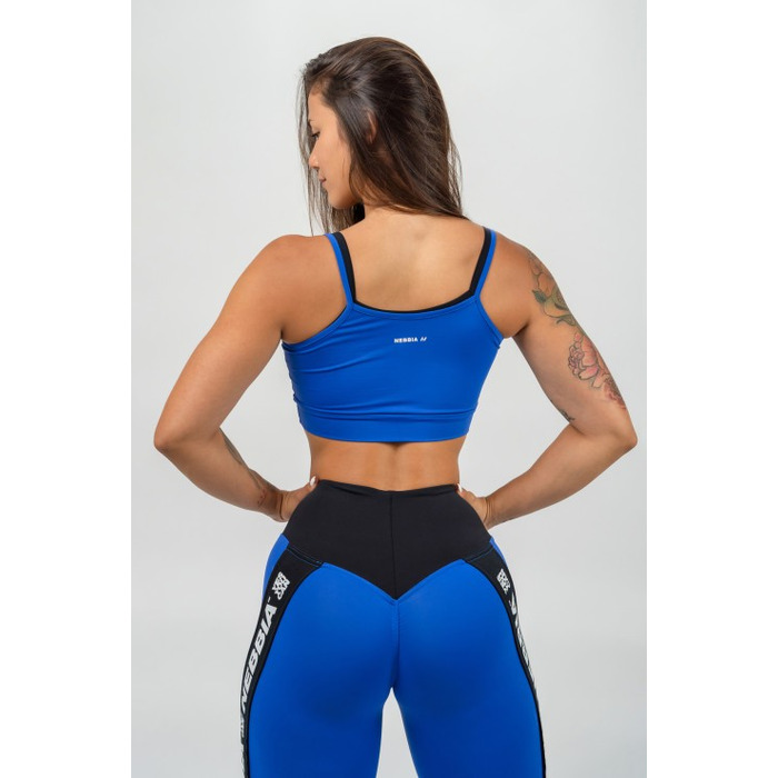 Топ Nebbia Double Layer Light-Support Sports Bra Flex Blue 241