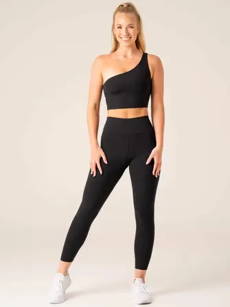 Топ Ryderwear NKD One Shoulder Tank Bra - Black