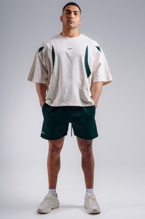 Футболка Nebbia Oversized Pump Cover T-Shirt PRIMAL Cream 871