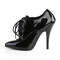 Туфлі-човники Pleaser Seduce-460, 5 дюймів, оксфорд, чорного кольору