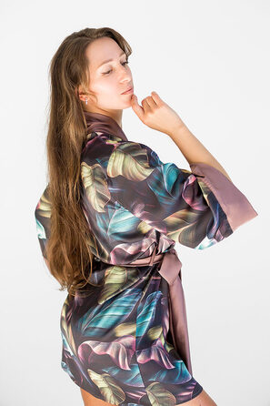 Шелковый халатик Armani