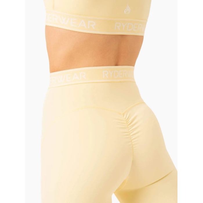 Шорты Level Up High Waisted Scrunch Shorts - Butter