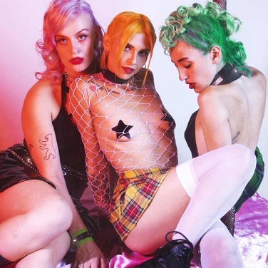 Пестиси у вигляді хрестів Bijoux Indiscrets, чорні