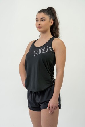 Майка FIT Activewear Tank Top 'Racer Back” Black 441