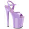 Босоножки Pleaser Flamingo-809, каблук 8 дюймов, ремешок на щиколотке 4 дюйма, лавандовый цвет