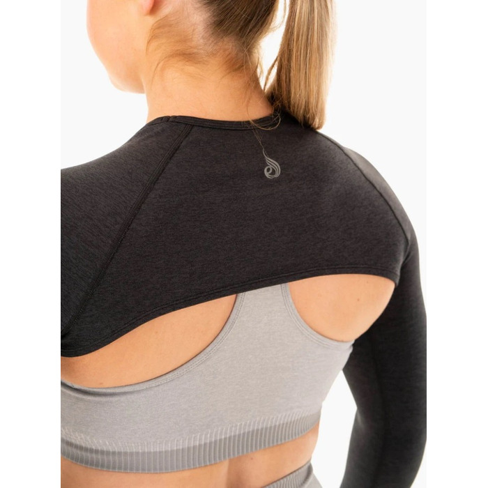 Укроп топ Excel Seamless Super Crop - Black Marl