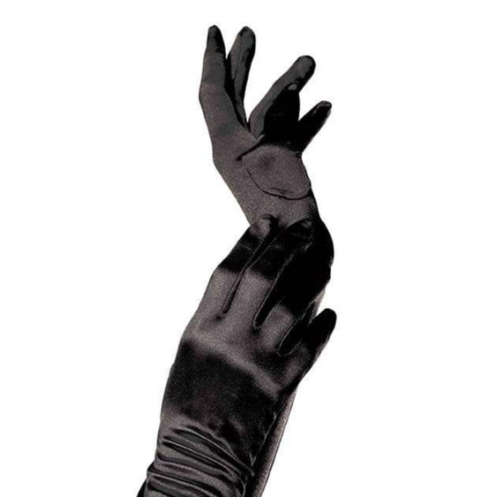 Рукавички атласні Leg Avenue Elbow Length Satin Gloves O/S