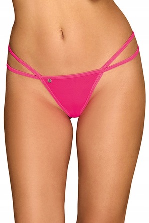 Сексуальні стрінги з ланцюжком Obsessive Chainty thong pink L/XL