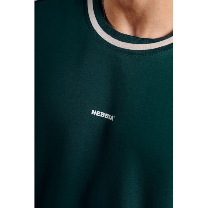 Футболка Nebbia Oversized T-Shirt PRIMAL Dark Green 869