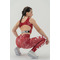 Топ Nebbia Crop tank top ROUGH GIRL Red 617