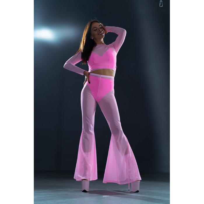 Рашгард без окантовок та штани Кльош для Pole dance