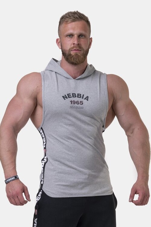 МАЙКА З КАПЮШОНОМ LEGEND-APPROVED HOODIE TANK TOP LIGHT GREY 191