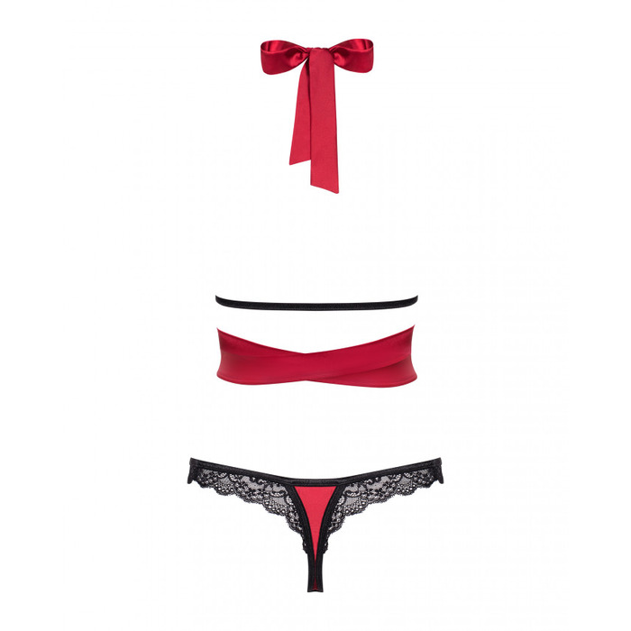 Комплект кружевной Obsessive Sensuelia S/M