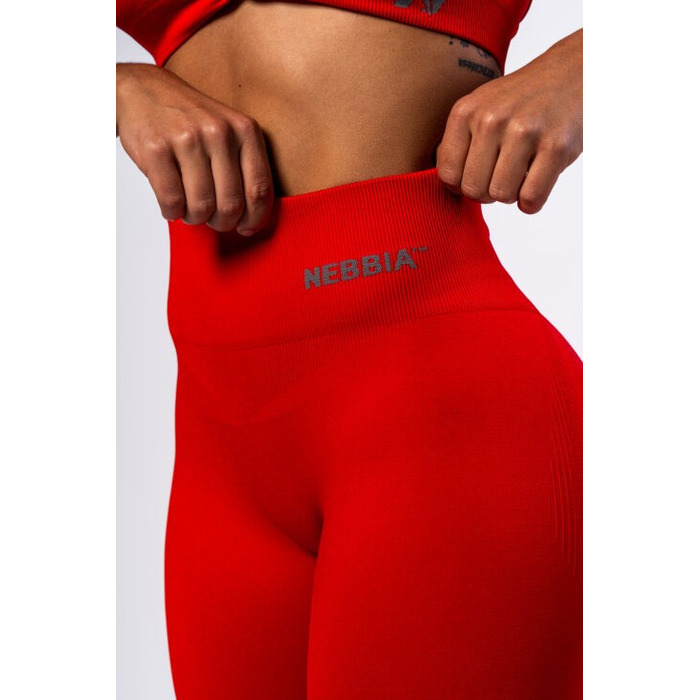 Легінси Nebbia Seamless High-Waist Leggings MAXIMUM PUSH-UP Red 302
